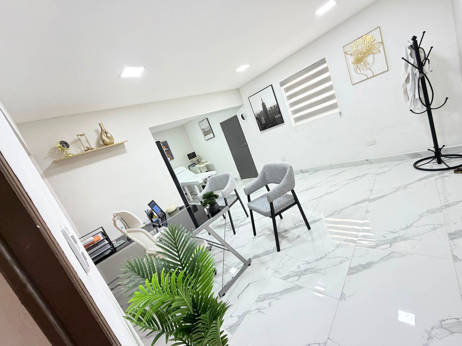 Área de atención del consultorio